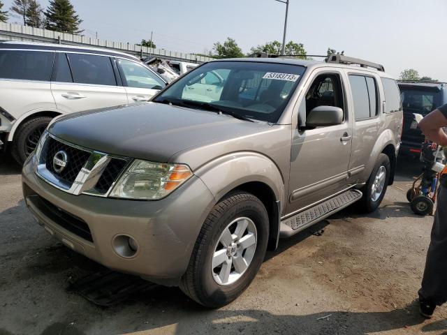 Photo 1 from auction – 2008 NISSAN PATHFINDER with VIN 5N1AR18B58C633783