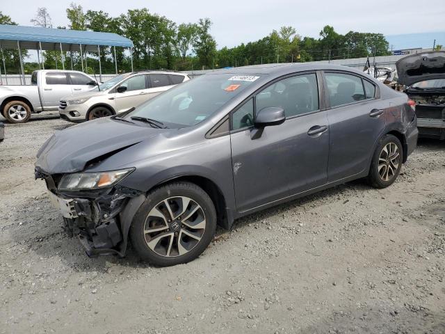 HONDA CIVIC EX 2013 with VIN 19XFB2F87DE076499 - Photo from auction
