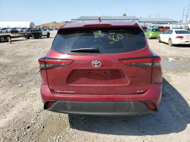 Photo 6 from auction – 2020 TOYOTA HIGHLANDER with VIN 5TDGZRAH2LS512602
