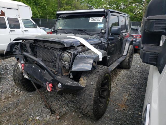 JEEP WRANGLER U 2015 with VIN 1C4BJWEG2FL550483 - Photo from auction