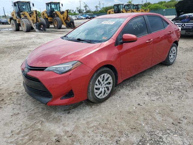 TOYOTA COROLLA L 2017 with VIN 2T1BURHE3HC858324 - Photo from auction