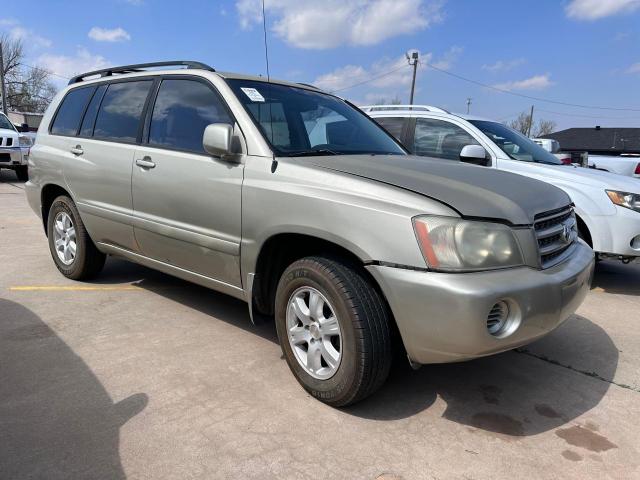 TOYOTA HIGHLANDER 2002 with VIN JTEGF21A720067032 - Photo from auction