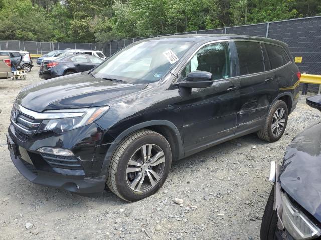 HONDA PILOT EXL 2018 with VIN 5FNYF5H58JB019350 - Photo from auction