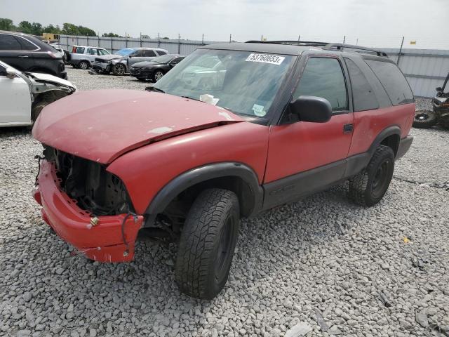 CHEVROLET BLAZER 2002 with VIN 1GNCT18W32K163422 - Photo from auction