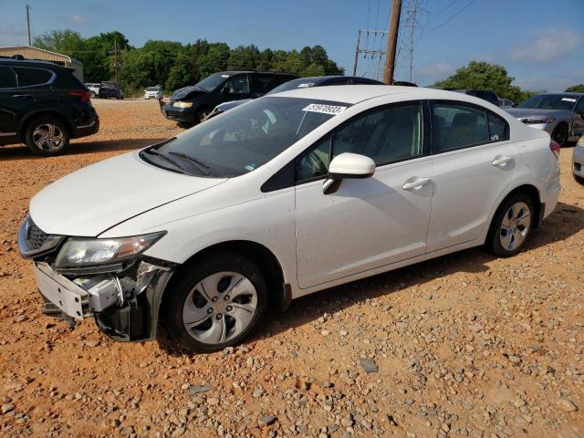 HONDA CIVIC LX 2015 with VIN 19XFB2F52FE121891 - Photo from auction