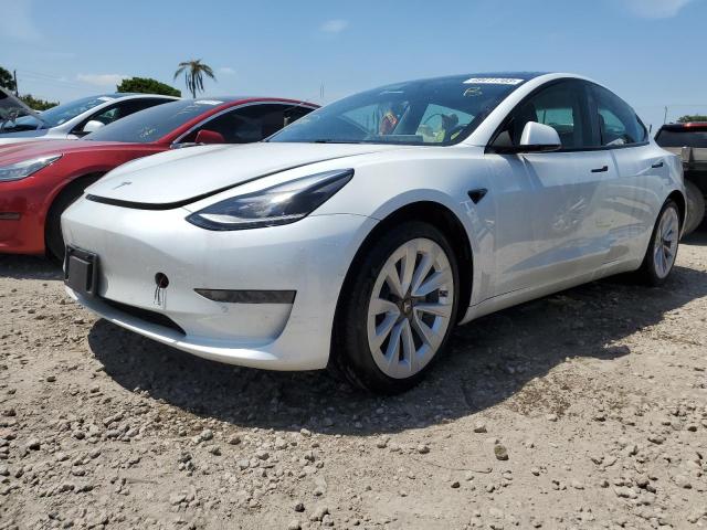 TESLA MODEL 3 2021 with VIN 5YJ3E1EA8MF921993 - Photo from auction