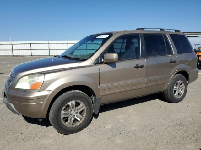 HONDA PILOT EX 2004 with VIN 2HKYF18494H597494 - Photo from auction