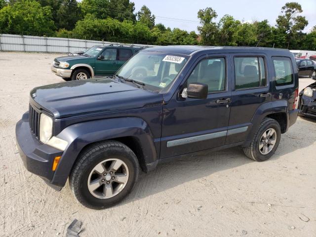 JEEP LIBERTY SP 2008 with VIN 1J8GP28K68W194871 - Photo from auction
