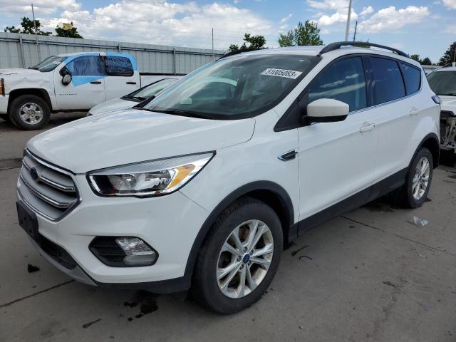 FORD ESCAPE SE 2018 with VIN 1FMCU9GD9JUB12820 - Photo from auction