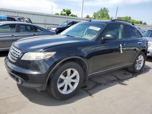 INFINITI FX35 2004 with VIN JNRAS08W34X215375 - Photo from auction