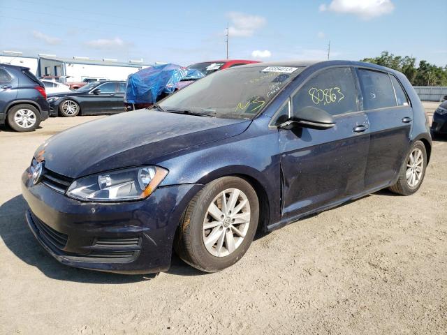 Photo 1 from auction – 2017 VOLKSWAGEN GOLF S with VIN 3VW217AU0HM018679