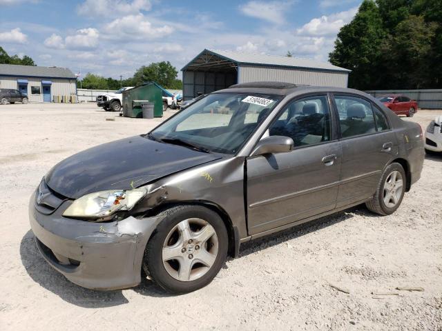 Photo 1 from auction – 2004 HONDA CIVIC EX with VIN 2HGES267X4H528101