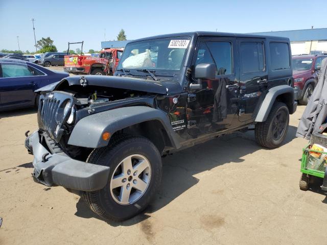 JEEP WRANGLER U 2016 with VIN 1C4BJWDG4GL187090 - Photo from auction