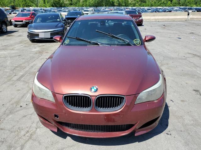 Photo 5 from auction – 2008 BMW M5 with VIN WBSNB93598CX08763