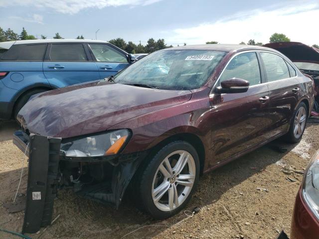 VOLKSWAGEN PASSAT SE 2014 with VIN 1VWBN7A35EC064694 - Photo from auction
