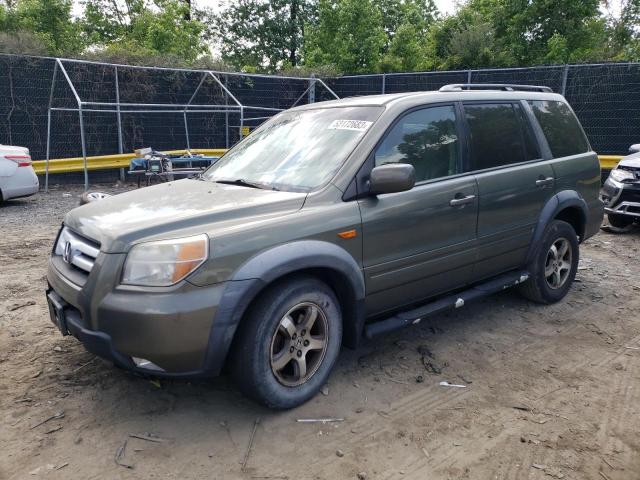 HONDA PILOT EXL 2007 with VIN 5FNYF18697B010988 - Photo from auction