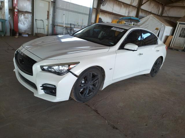 INFINITI Q50 PREMIU 2017 with VIN JN1EV7AP4HM733056 - Photo from auction