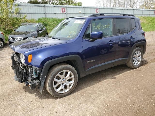JEEP RENEGADE L 2017 with VIN ZACCJABB4HPF55070 - Photo from auction