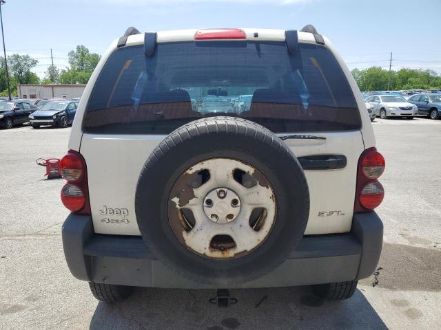Photo 6 from auction – 2007 JEEP LIBERTY SP with VIN 1J4GL48K07W514158