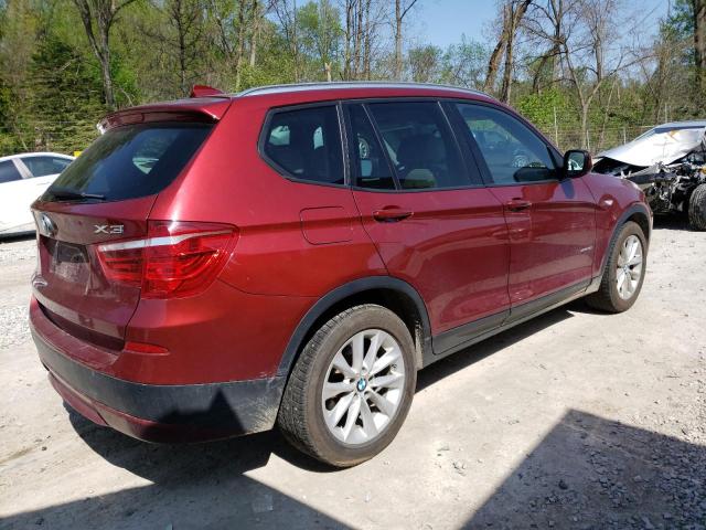 Photo 3 from auction – 2013 BMW X3 XDRIVE2 with VIN 5UXWX9C57D0A32243