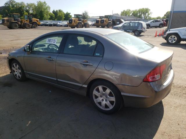 Photo 2 from auction – 2008 HONDA CIVIC LX with VIN 2HGFA16588H306050