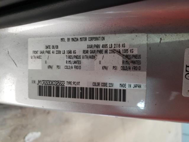 Photo 14 from auction – 2008 MAZDA 5 with VIN JM1CR293080325822
