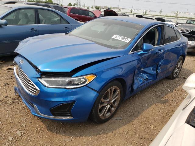 Photo 1 from auction – 2019 FORD FUSION SEL with VIN 3FA6P0CD8KR265245