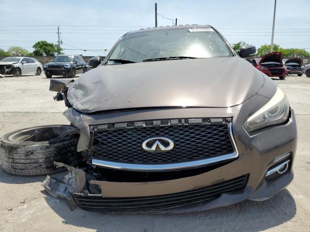 Photo 5 from auction – 2014 INFINITI Q50 BASE with VIN JN1BV7AP8EM682773