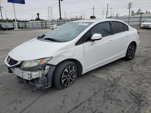 HONDA CIVIC EXL 2013 with VIN 19XFB2F97DE245591 - Photo from auction