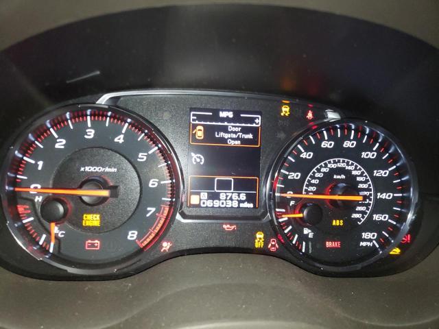Photo 9 from auction – 2018 SUBARU WRX with VIN JF1VA1A67J9800809