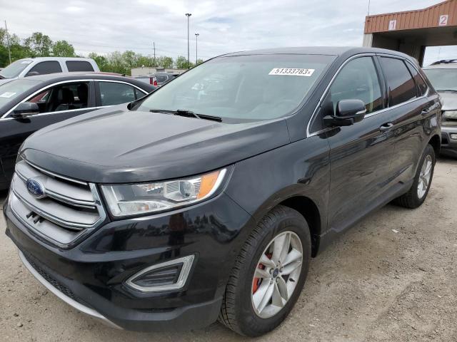 FORD EDGE SEL 2017 with VIN 2FMPK3J91HBC37514 - Photo from auction
