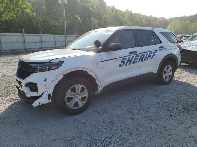 FORD EXPLORER P 2022 with VIN 1FM5K8AB7NGA02952 - Photo from auction