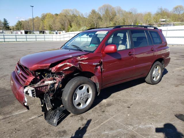 TOYOTA HIGHLANDER 2004 with VIN JTEEP21A540046008 - Photo from auction