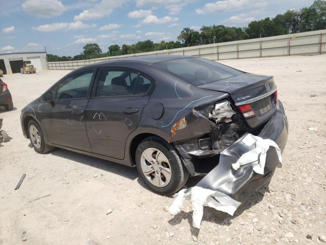 Photo 2 from auction – 2013 HONDA CIVIC LX with VIN 2HGFB2F54DH575305