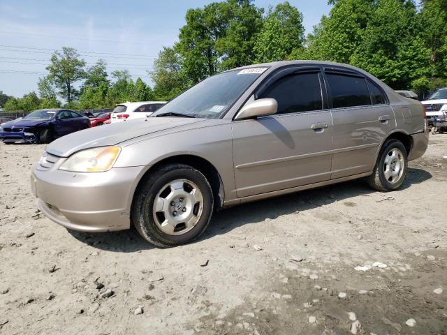 HONDA CIVIC 2001 with VIN 1HGES26721L051677 - Photo from auction