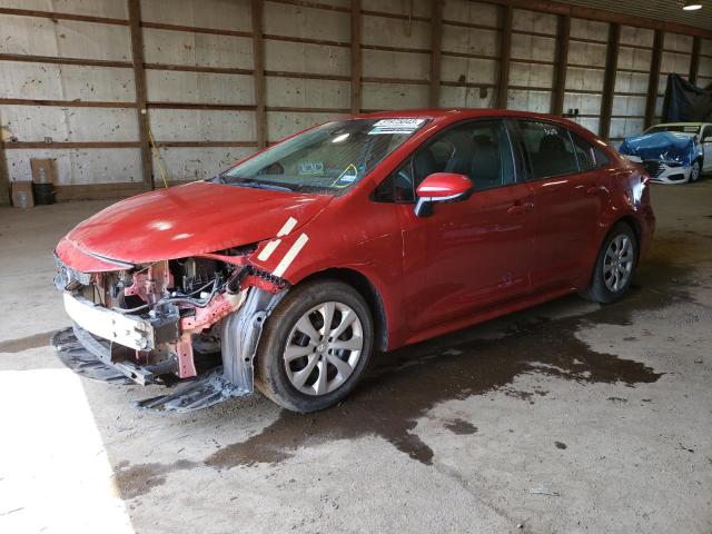 TOYOTA COROLLA LE 2021 with VIN 5YFEPMAE2MP167670 - Photo from auction