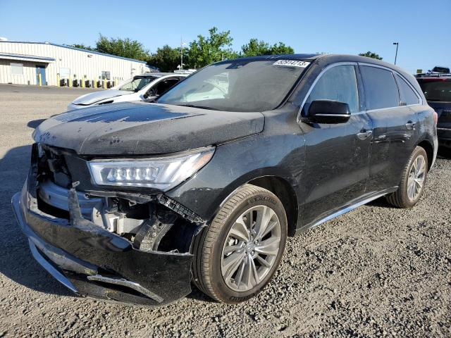 ACURA MDX TECHNO 2017 with VIN 5FRYD3H56HB000167 - Photo from auction