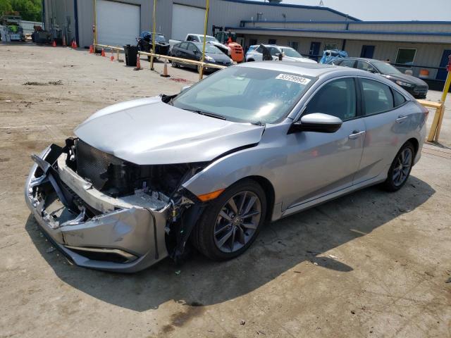 HONDA CIVIC EX 2019 with VIN 19XFC1F32KE017045 - Photo from auction