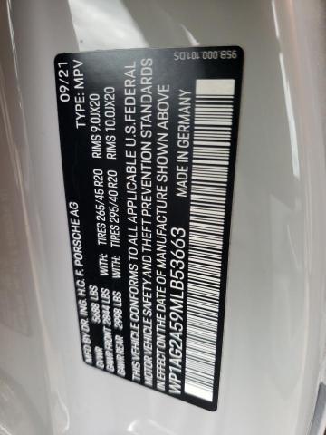 Photo 14 from auction – 2021 PORSCHE MACAN GTS with VIN WP1AG2A59MLB53663