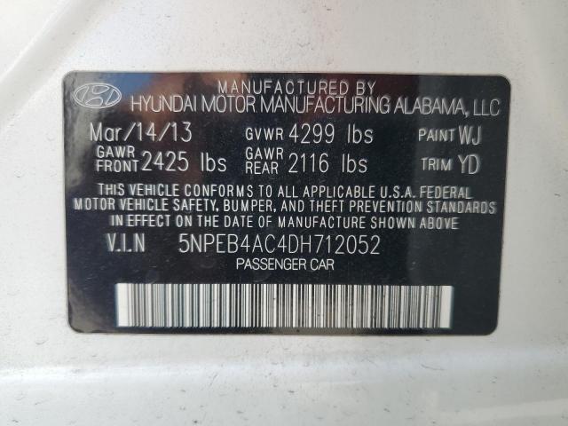 Photo 10 from auction – 2013 HYUNDAI SONATA GLS with VIN 5NPEB4AC4DH712052