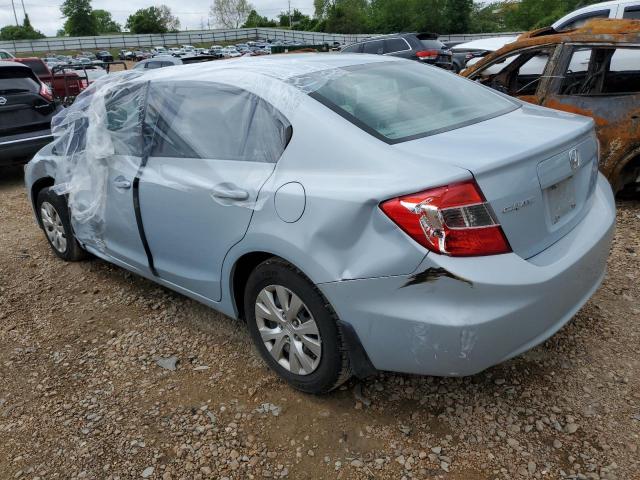 Photo 2 from auction – 2012 HONDA CIVIC LX with VIN 19XFB2F53CE076584
