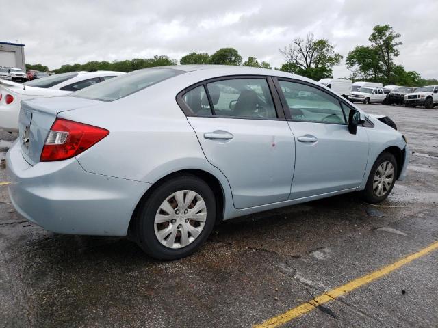 Photo 3 from auction – 2012 HONDA CIVIC LX with VIN 19XFB2F55CE011736