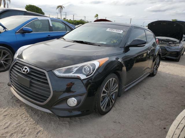 HYUNDAI VELOSTER T 2016 with VIN KMHTC6AE5GU265657 - Photo from auction