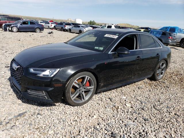 AUDI A4 PREMIUM 2018 with VIN WAUENAF49JN000443 - Photo from auction