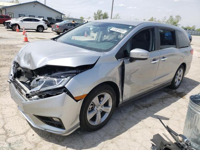 HONDA ODYSSEY EX 2018 with VIN 5FNRL6H55JB090797 - Photo from auction