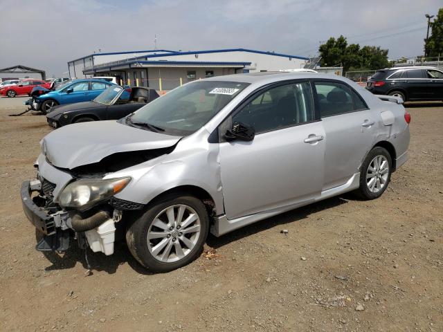 TOYOTA COROLLA BA 2009 with VIN 1NXBU40E79Z083430 - Photo from auction