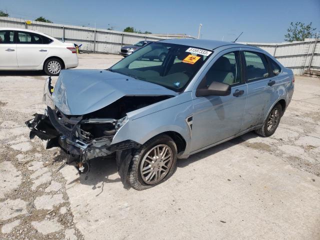 FORD FOCUS SE 2008 with VIN 1FAHP35N48W102856 - Photo from auction