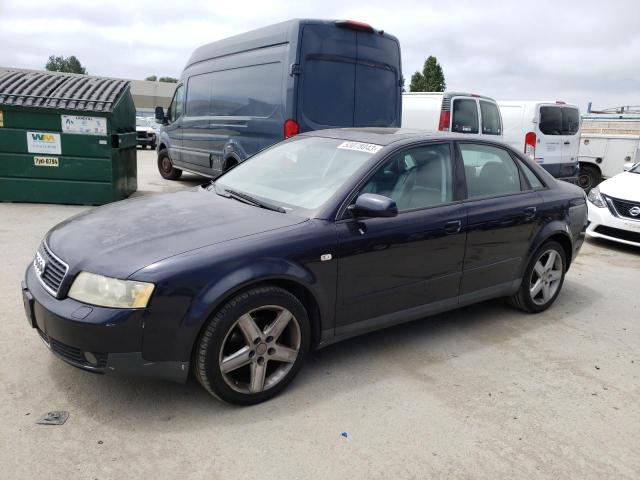 AUDI A4 1.8T 2003 with VIN WAUJC68E73A188333 - Photo from auction