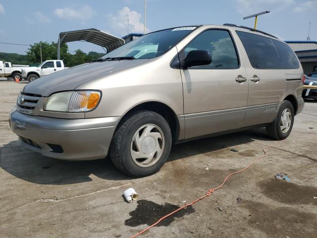TOYOTA SIENNA LE 2002 with VIN 4T3ZF13C02U479665 - Photo from auction