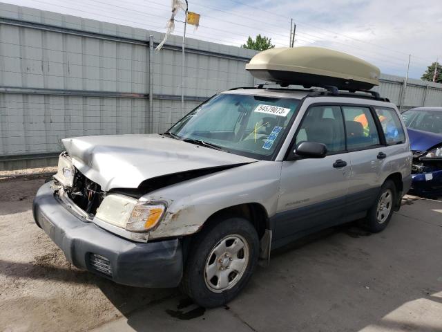 Photo 1 from auction – 2001 SUBARU FORESTER L with VIN JF1SF63581G751590